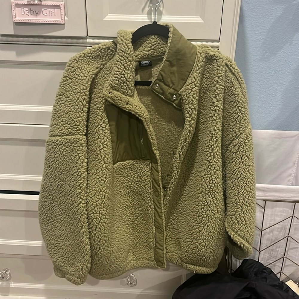 Green Cozy Jacket